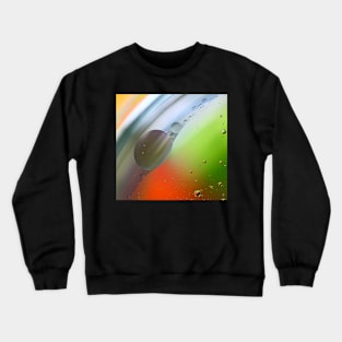 Abstract Oil in water. Crewneck Sweatshirt